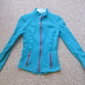 Lululemon Forme Define Jacket *Luon - Surge Teal/Magenta - Size 4
